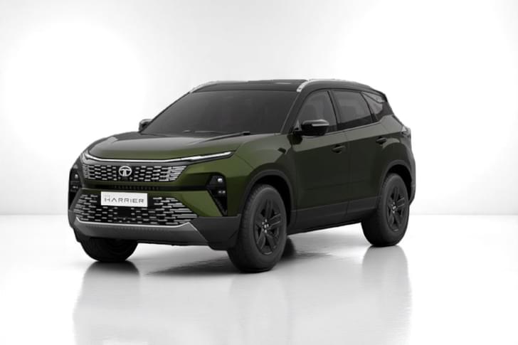 Tata Harrier Color Seaweed Green